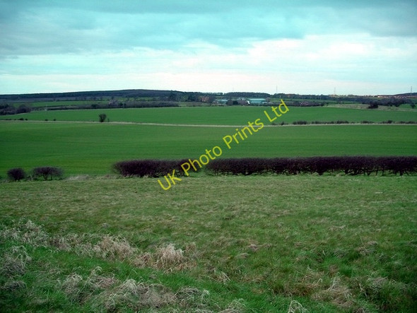 Photo 6"x4" View across the square Eakring c2007