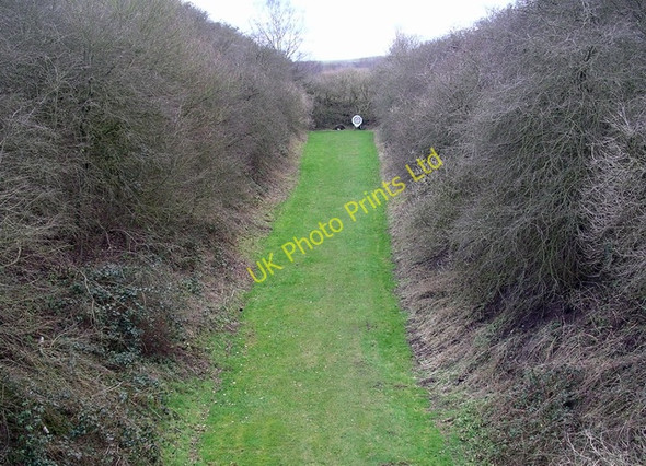 Photo 6"x4" Course of dismantled railway 2 Eakring c2007