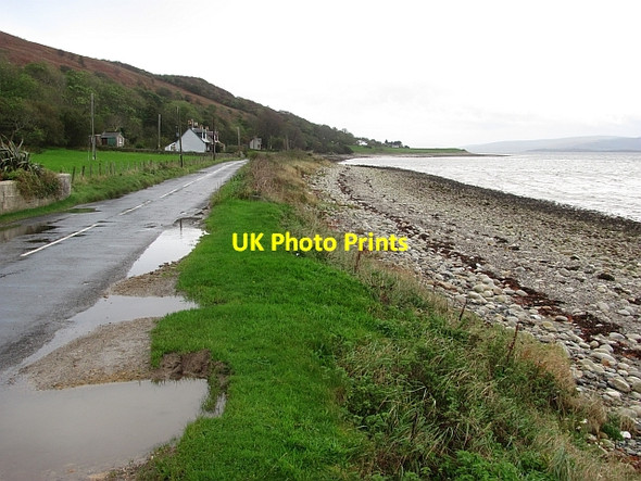 Photo 6"x4" Beach near Pirnmill Pirnmill c2011