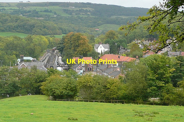 Photo 6"x4" Grosmont from above Grosmont\/NZ8205 c2011