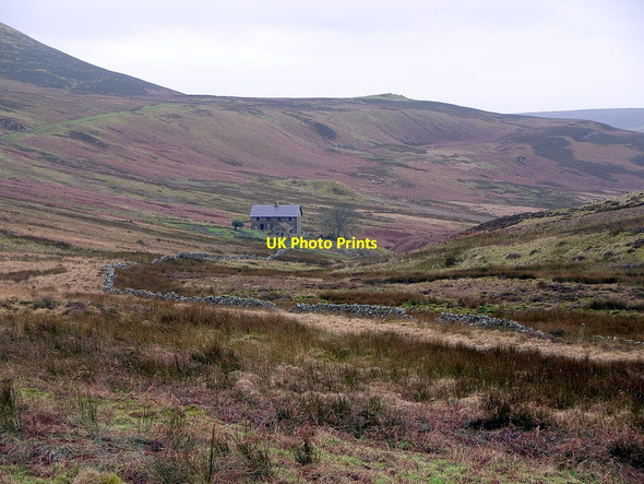 Photo 6"x4" Gairs from the north Forest Head c2012