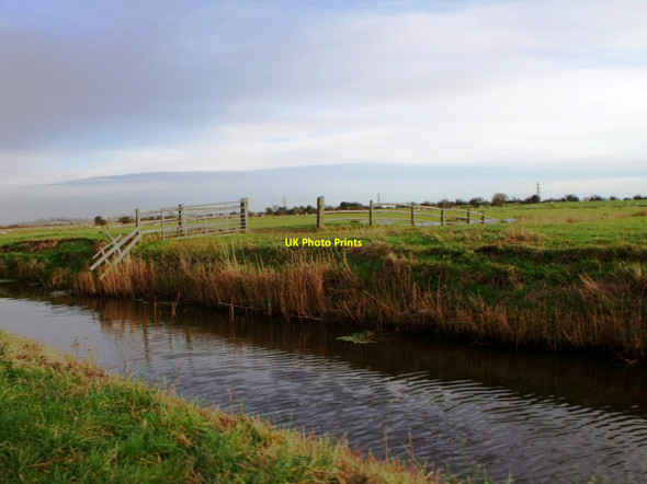 Photo 6"x4" Rickney Sewer, Pevensey Levels Rickney c2011