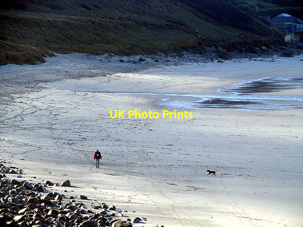 Photo 6"x4" Sennen Cove viewed from Carn Brae Sennen Cove c2012