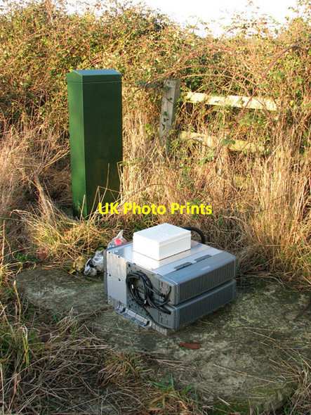 Photo 6"x4" Mobile phone mast beside West Acre Road, Swaffham Swaffham c2012