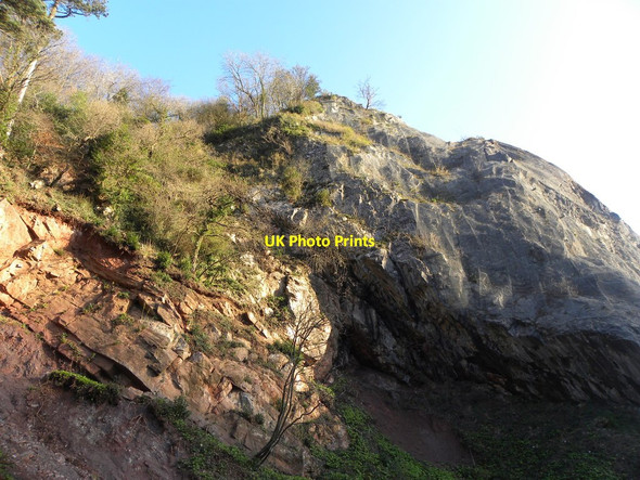 Photo 6"x4" Rocks in the Avon Gorge Clifton\/ST5673 c2012