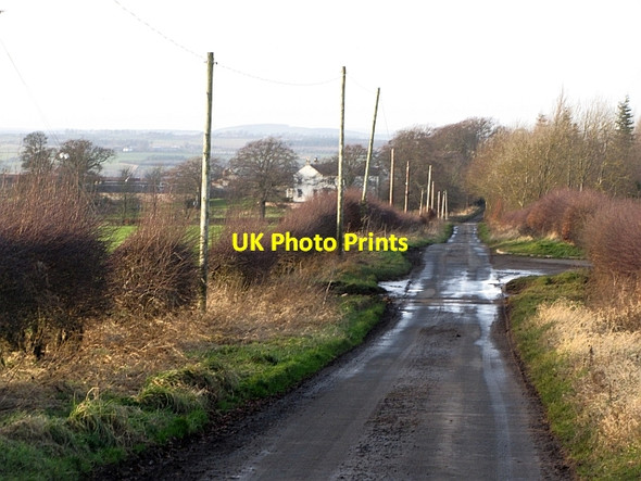 Photo 6"x4" A minor road near Heiton Heiton c2012