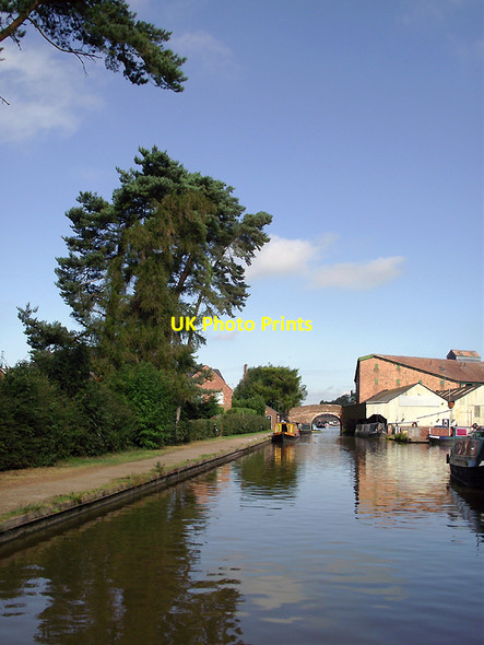 Photo 6"x4" Shropshire Union Canal at Market Drayton, Shropshire Market Drayton c2011