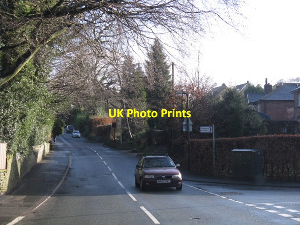 Photo 6"x4" Macclesfield - Ivy Lane at Valley Road Macclesfield c2012
