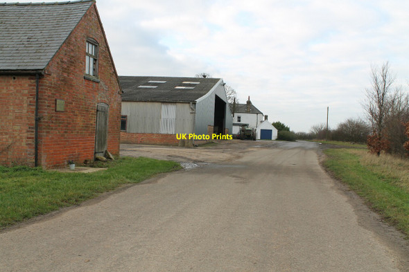 Photo 6"x4" Wash Road at White house Farm Fosdyke c2012
