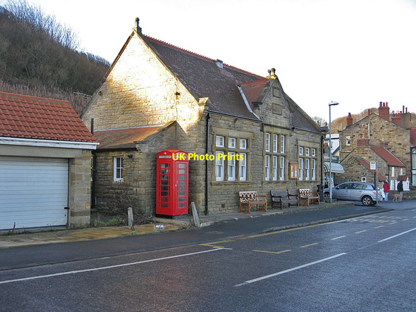 Photo 6"x4" K6 phonebox, Sandsend Sandsend\/NZ8612 c2012