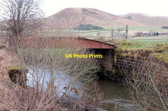 Photo 6"x4" Old railway bridge over the Biggar Water Broughton\/NT1136 c2012