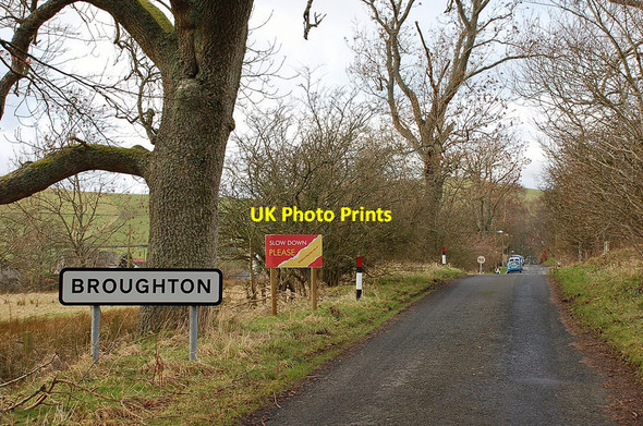Photo 6"x4" Entering Broughton Broughton\/NT1136 c2012