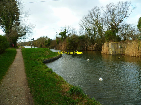 Photo 6"x4" Approaching the site of the Selsey Tramway bridge over the Chichester Canal Chichester c2012