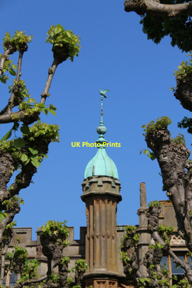 Photo 6"x4" Detail of Knebworth House, Hertfordshire Driver's End c2011