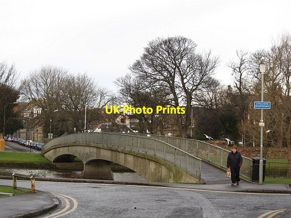 Photo 6"x4" Footbridge over the Esk Musselburgh c2012