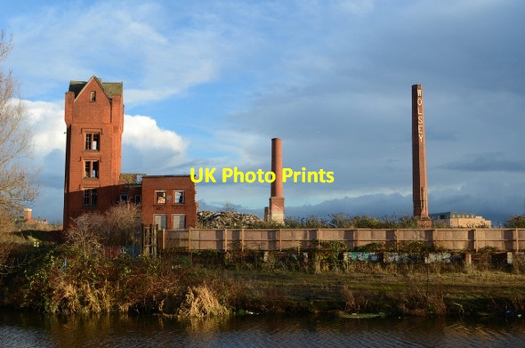 Photo 6"x4" Wolsey Factory Leicester c2012