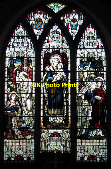 Photo 6"x4" St Mary's church in Burstall Burstall c2012