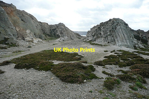 Photo 6"x4" On Cligga Head Trevellas c2011