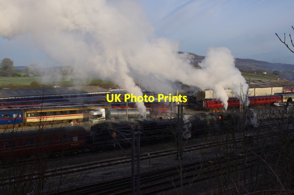 Photo 6"x4" Steam train at Carnforth Carnforth c2012