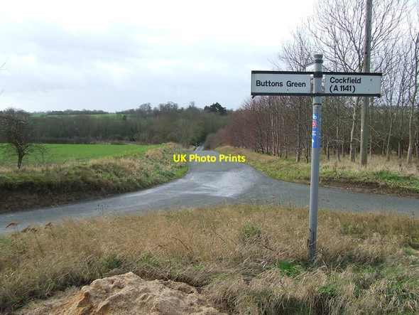 Photo 6"x4" View From The Junction Button's Green c2012