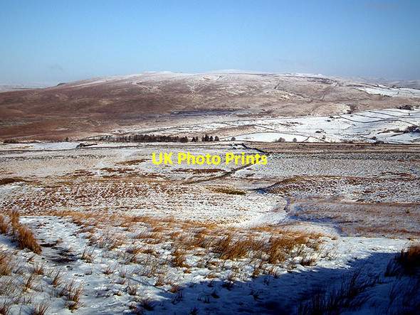 Photo 6"x4" Blea Moor viewed from Fell Close Ribble Head\/SD7779 c2012