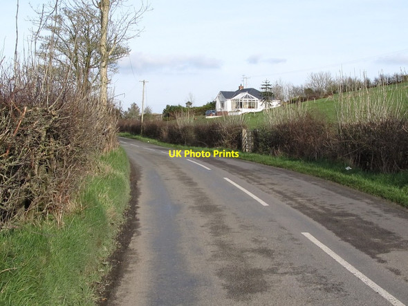 Photo 6"x4" View north along the Ballydonnell Road Clough\/J4040 c2012