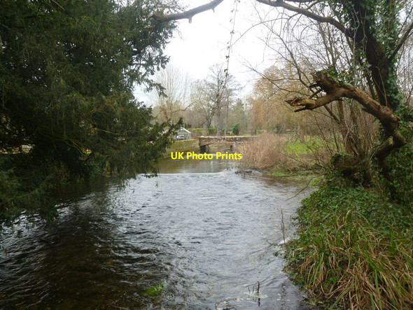 Photo 6"x4" Witchampton, River Allen New Town\/ST9907 c2012