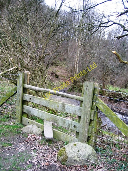 Photo 6"x4" Stile on Offas Dyke LDP Bronygarth c2007