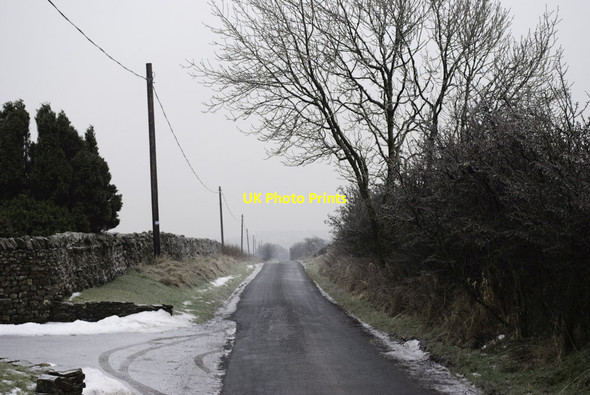 Photo 6"x4" Road south from Tosside Tosside c2012