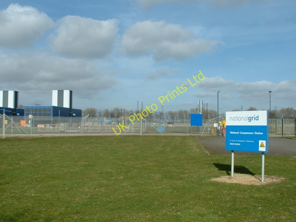 Photo 6"x4" Wisbech National Grid Compressor Station Foul Anchor c2007