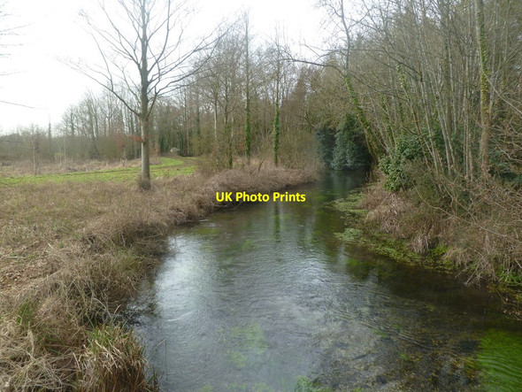 Photo 6"x4" Moor Crichel, River Allen New Town\/ST9907 c2012