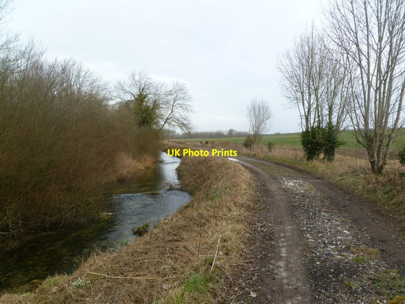 Photo 6"x4" Chalbury, bridleway New Town\/ST9907 c2012