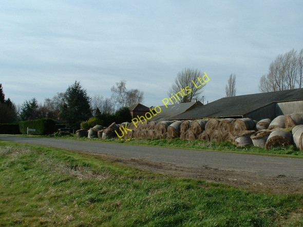 Photo 6"x4" Outbuildings at Manor Hill Farm. Manor Hill Corner c2007