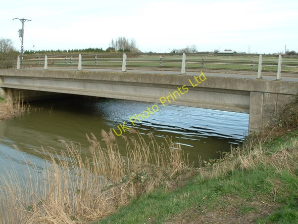 Photo 6"x4" Red House Bridge, near Sutton St James Sutton St James c2007