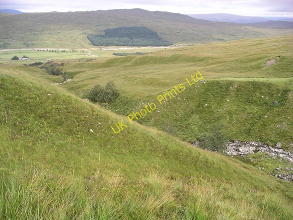 Photo 6"x4" The path up from Achallader farm 2 Allt Coire Achaladair c2005