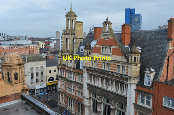 Photo 6"x4" Leicester from the Rooftop Leicester c2012