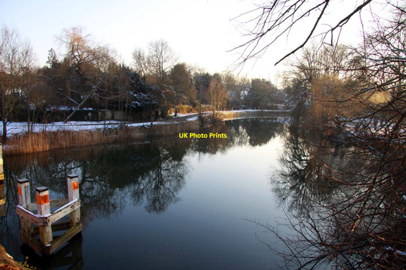 Photo 6"x4" The River Thames from Sonning Bridge Sonning c2012