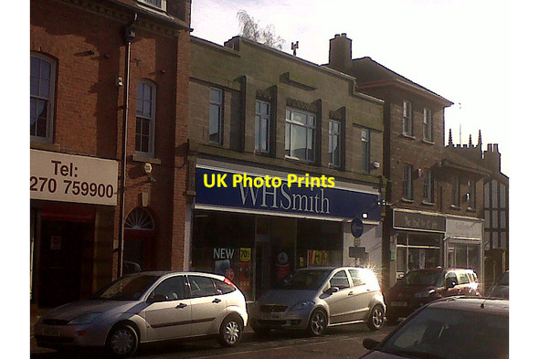 Photo 6"x4" WH Smith, Sandbach High Street Sandbach c2012