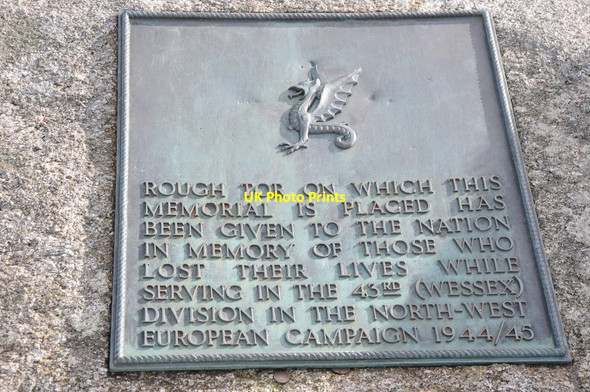 Photo 6"x4" War Memorial, Rough Tor Highertown\/SX1281 c2012