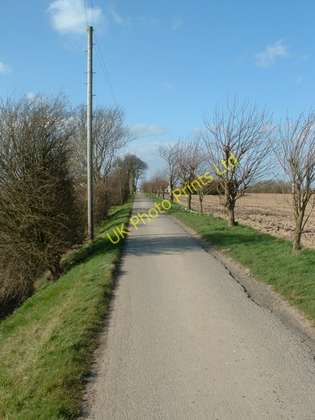 Photo 6"x4" Farm road near Curlew Lodge, Sutton Bridge Guy's Head c2007