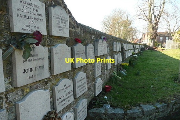 Photo 6"x4" Memorial plaques at Denham church Denham\/TQ0486 c2012