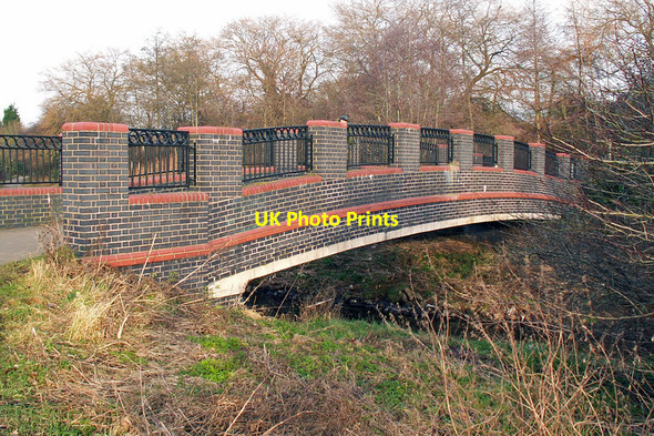 Photo 6"x4" Bridge over the River Rea, Birmingham Moor Green\/SP0682 c2006
