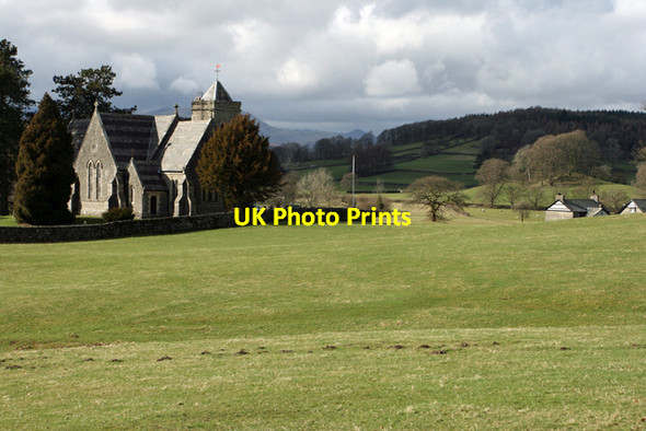 Photo 6"x4" St Peter's Church, Far Sawrey Far Sawrey c2011