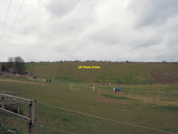 Photo 6"x4" Farmland north of Portslade Portslade-By-Sea c2012