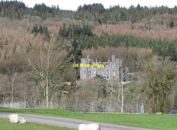 Photo 6"x4" Castlewellan Castle from near the gate of the Peace Maze Castlewellan c2012