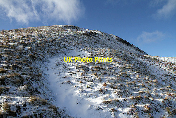 Photo 6"x4" High on Garelet Hill Talla Linnfoots c2012