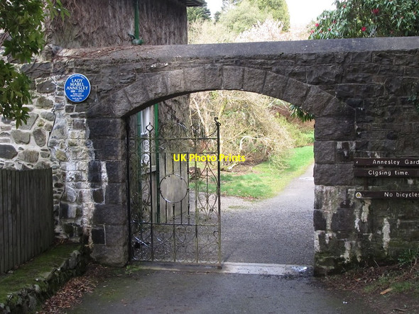 Photo 6"x4" The entrance to the Annesely Walled Garden Castlewellan c2012