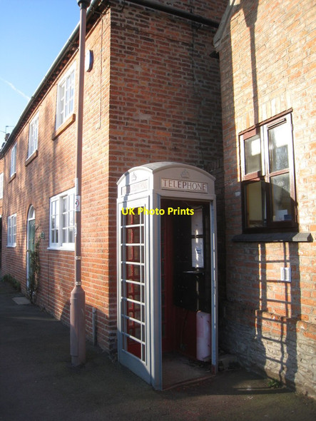 Photo 6"x4" Former Telephone Kiosk Flintham c2012