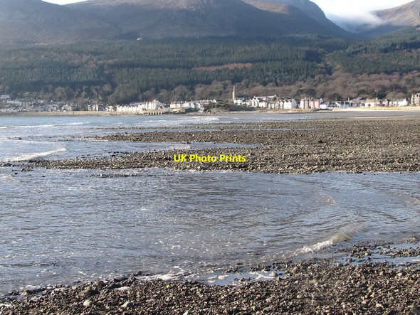 Photo 6"x4" View south towards the Mournes across shingle lobes Newcastle\/J3732 c2012