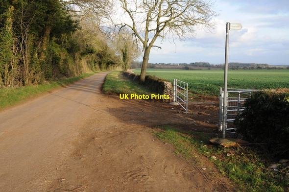 Photo 6"x4" Road to Tarlton Tarlton c2012